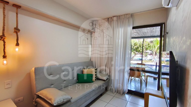 Porto | 02 QT até 6 | Vista Piscina | Nannai (03)