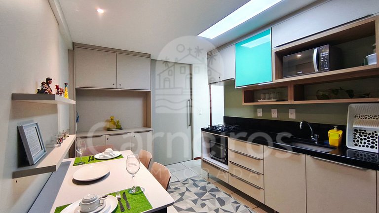 Porto | 02 QT até 6 | Vista Piscina | Nannai (03)