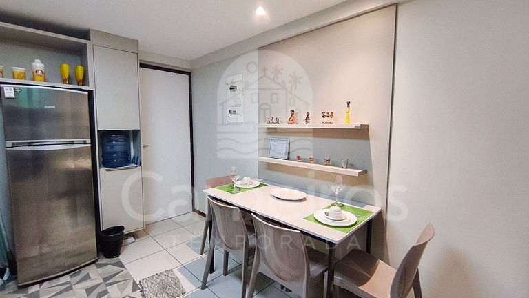 Porto | 02 QT até 6 | Vista Piscina | Nannai (03)