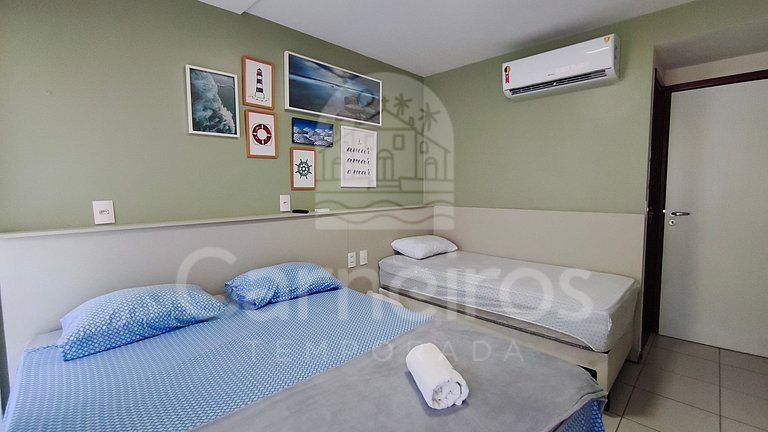 Porto | 02 QT até 6 | Vista Piscina | Nannai (03)