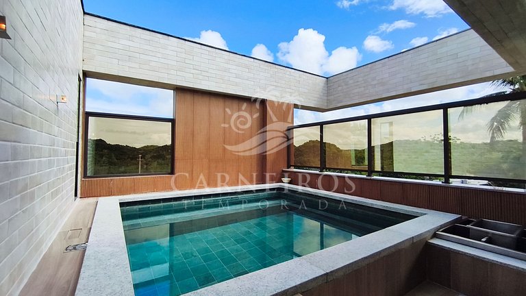 Duplex 3 Quartos com Piscina Privativa (C01-4)