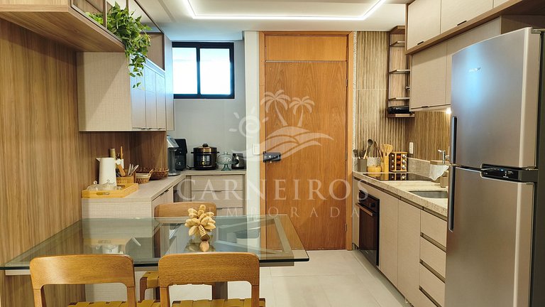 Duplex 3 Quartos com Piscina Privativa (C01-4)