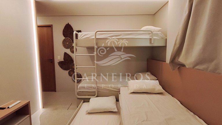 Duplex 3 Quartos com Piscina Privativa (C01-4)