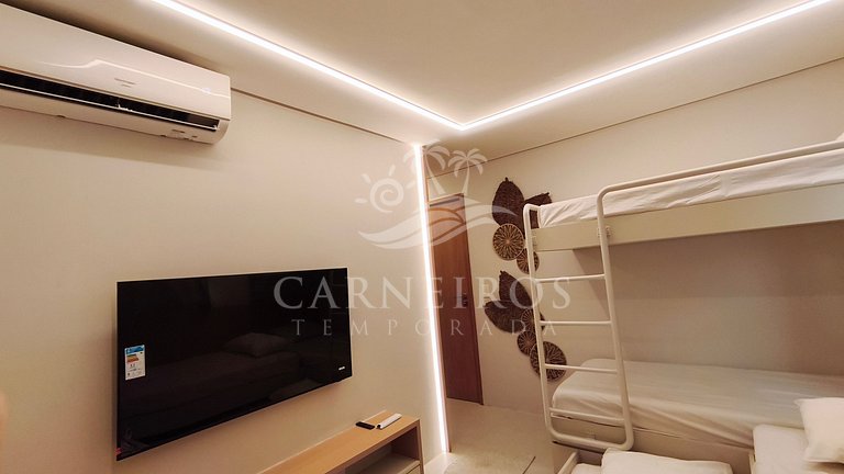 Duplex 3 Quartos com Piscina Privativa (C01-4)