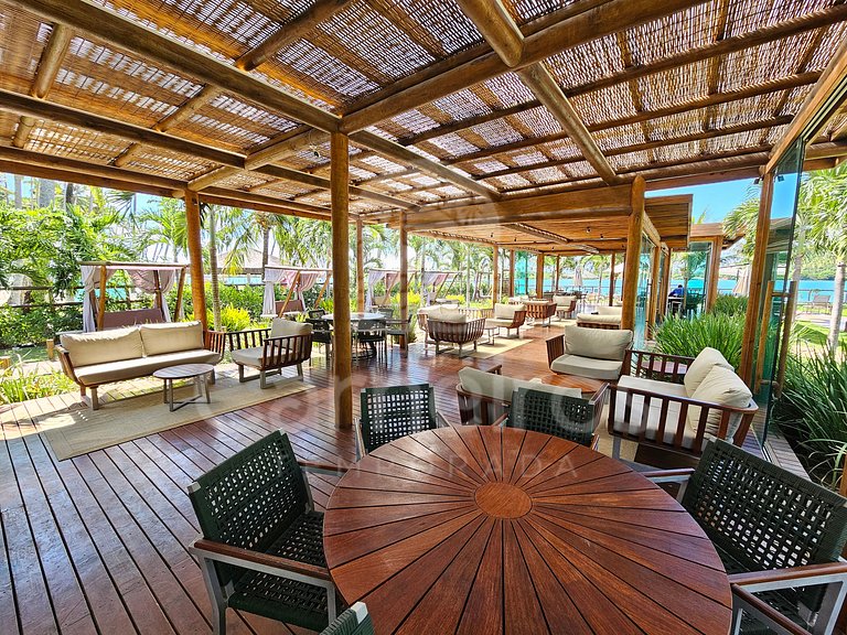 Flat no Amura Carneiros – Pé na Areia (B04-3)