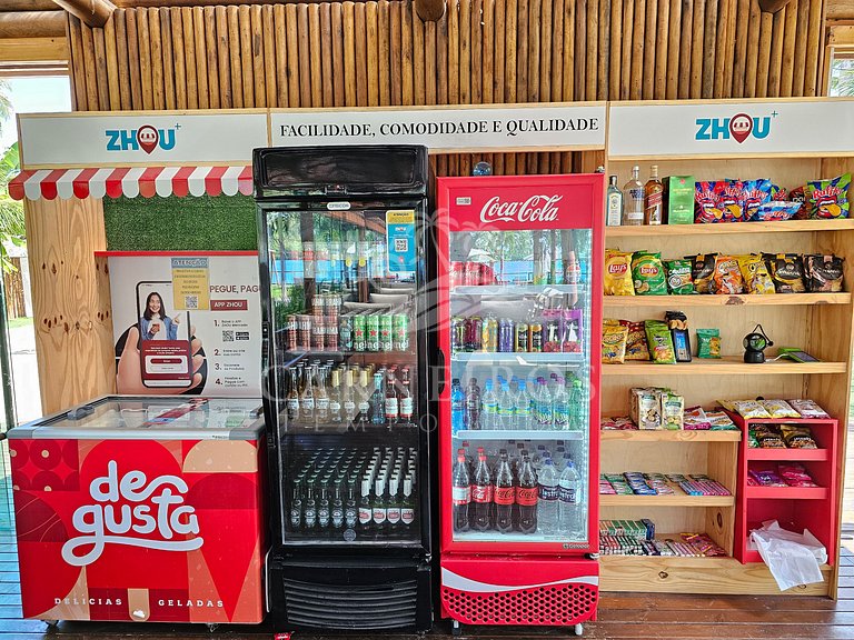 Flat Pé na Areia - Amura Carneiros