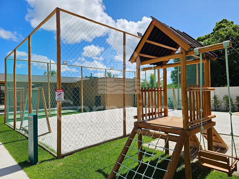 Flat no Amura Carneiros – Pé na Areia (B04-3)