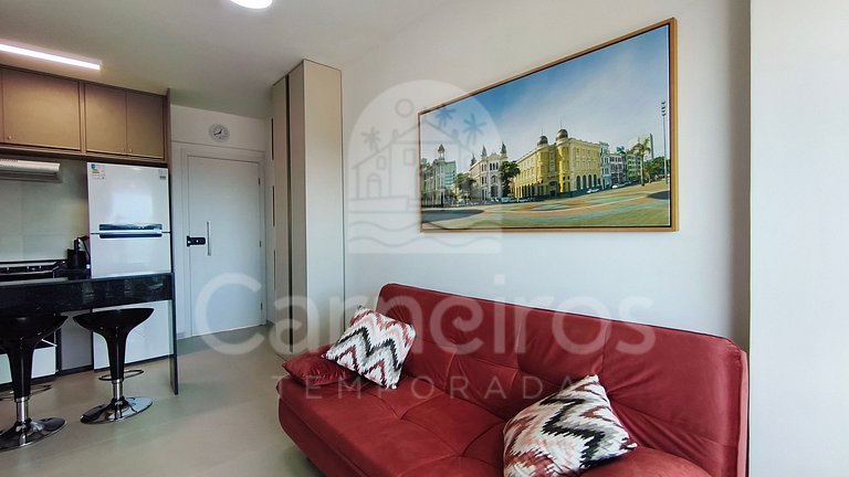 Flat no Açores - Pé na Areia de Tamandaré (C08)