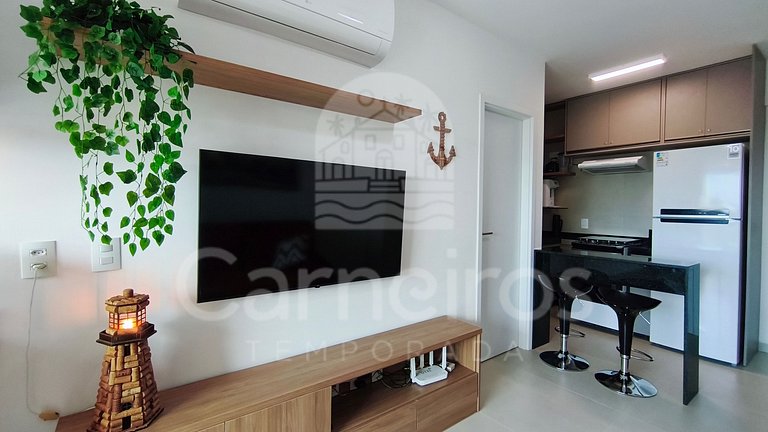 Flat no Açores - Pé na Areia de Tamandaré (C08)