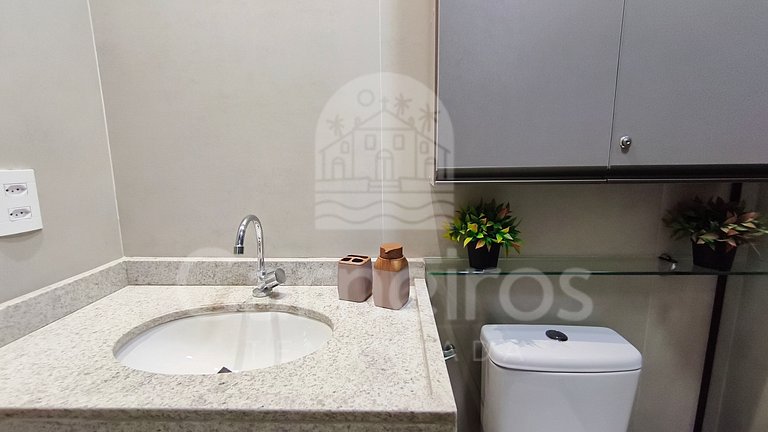 Flat no Açores - Pé na Areia de Tamandaré (C08)