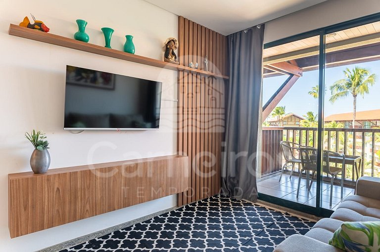 Flat de 1 quarto no Marulhos Suites Resort (D07)