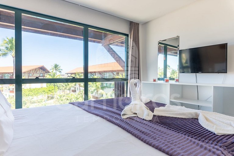 Flat de 1 quarto no Marulhos Suites Resort (D07)