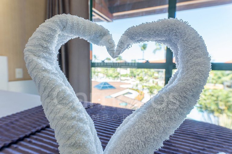 Flat de 1 quarto no Marulhos Suites Resort (D07)