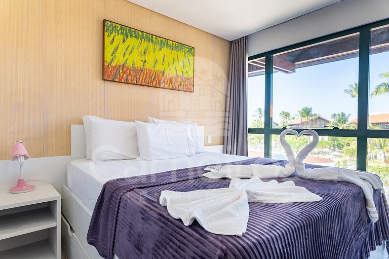 Flat de 1 quarto no Marulhos Suites Resort (D07)