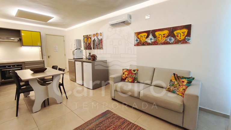 Carneiros | 01 QT Vista Mar | Ótimo Local (C05)