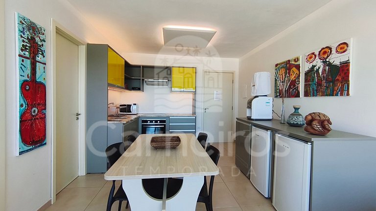 Carneiros | 01 QT Vista Mar | Ótimo Local (C05)