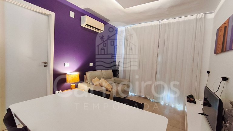 Carneiros | 01 QT Vista Mar | Ótimo Local (D04)