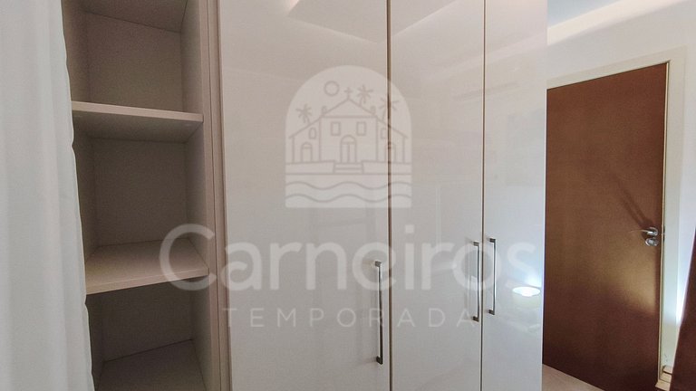 Carneiros | 01 QT Vista Mar | Ótimo Local (D04)