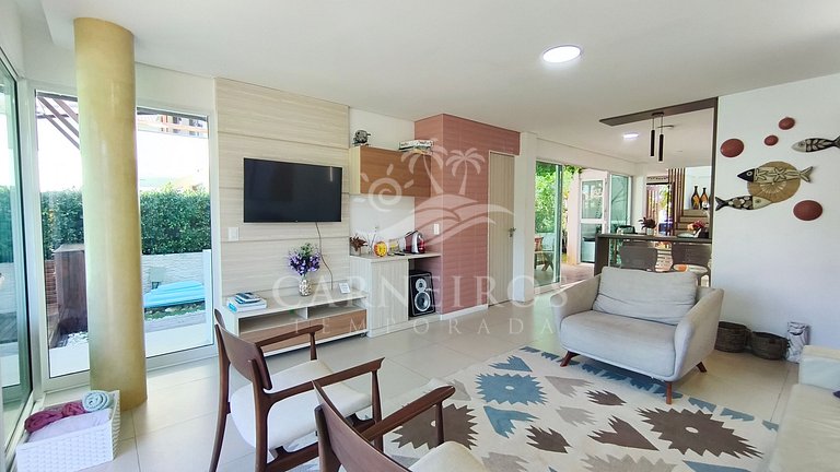 Casa com Piscina Privativa - Porto de Galinhas (A7B)