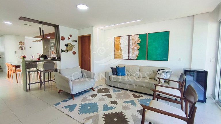 Casa com Piscina Privativa - Porto de Galinhas (A7B)