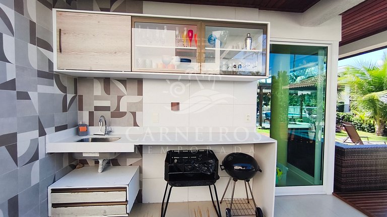 Casa com Piscina Privativa - Porto de Galinhas (A7B)