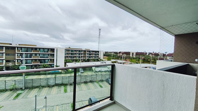 Porto de Galinhas | Flat c/ Varanda | Makia(C21-1)