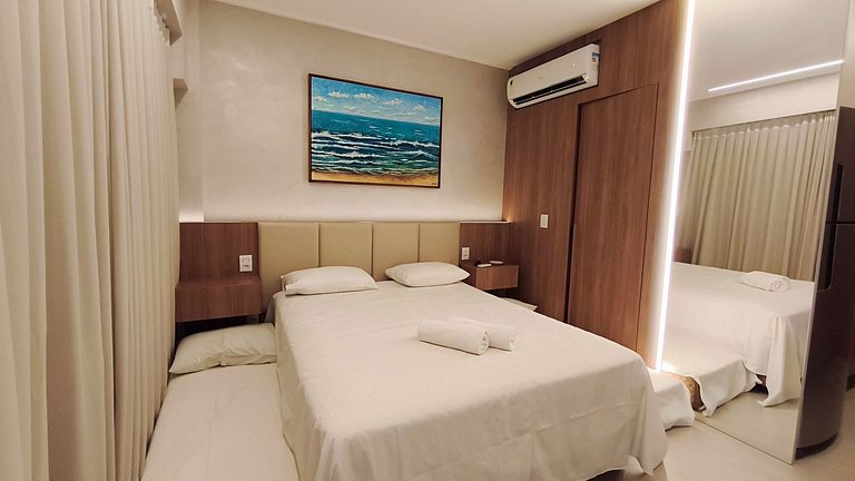 Porto de Galinhas | Flat c/ Varanda | Makia(C21-1)