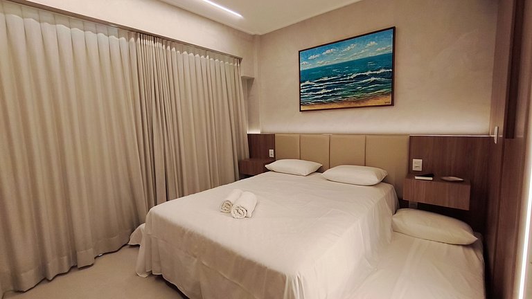 Porto de Galinhas | Flat c/ Varanda | Makia(C21-1)