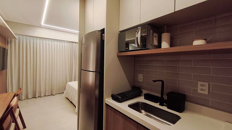 Porto de Galinhas | Flat c/ Varanda | Makia(C21-1)