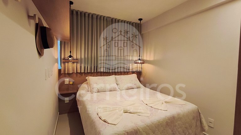 Flat no Açores - Pé na Areia de Tamandaré (A03)