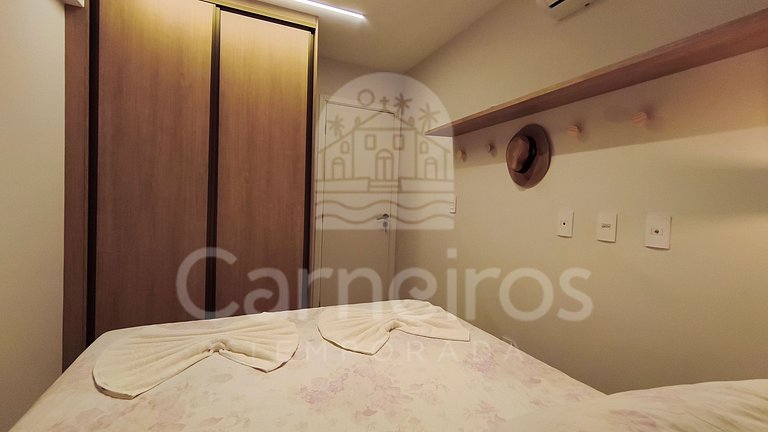 Flat no Açores - Pé na Areia de Tamandaré (A03)