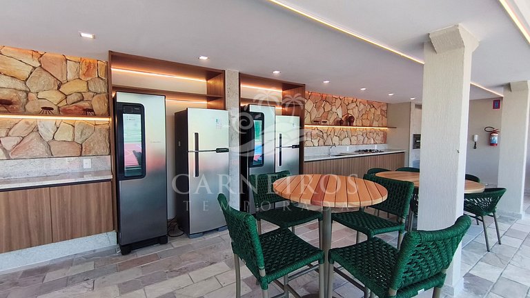 Flat 2 quartos no Itah Residence (X03i)