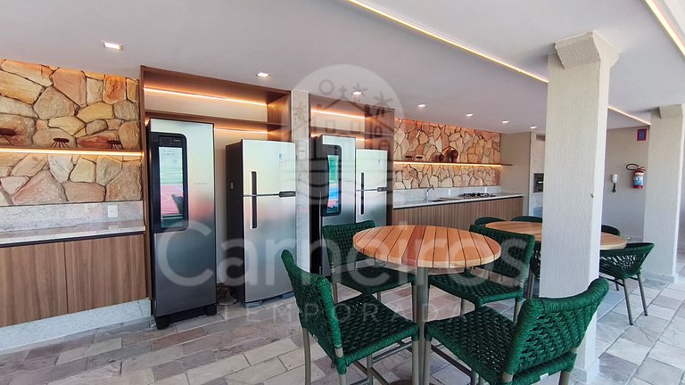 Muro Alto | 02 QT até 06 Pessoas | Itah (X03i)