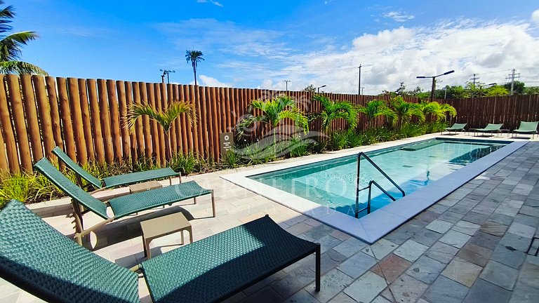 Flat 2 quartos no Itah Residence (X03i)