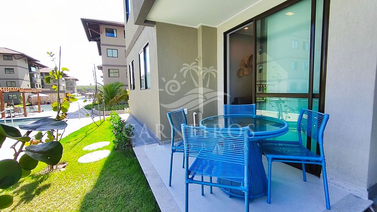 Flat 2 quartos no Itah Residence (X03i)