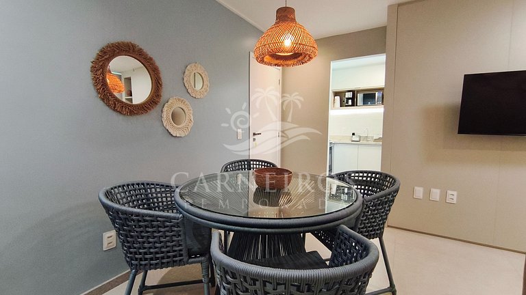 Flat 2 quartos no Itah Residence (X03i)