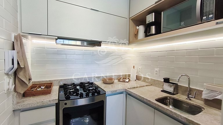Flat 2 quartos no Itah Residence (X03i)