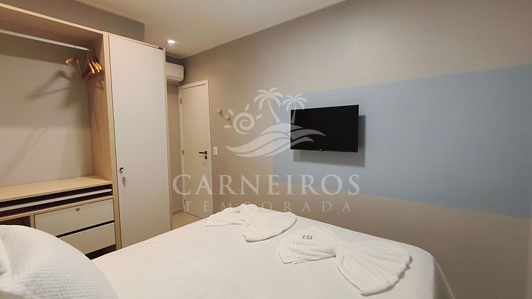 Flat 2 quartos no Itah Residence (X03i)
