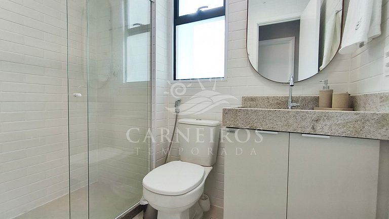 Flat 2 quartos no Itah Residence (X03i)