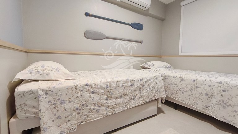 Flat 2 quartos no Itah Residence (X03i)
