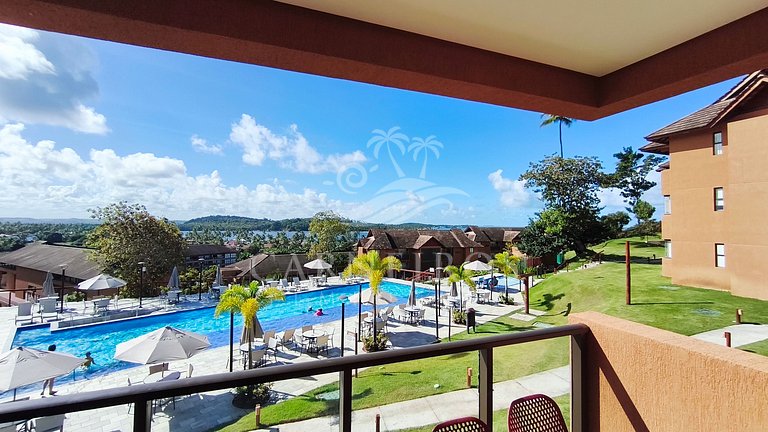 Flat 2 Quartos Vista Piscina - Eco Resort (A02 T2)
