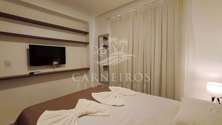 Flat 2 Quartos Vista Piscina - Eco Resort (A02 T2)