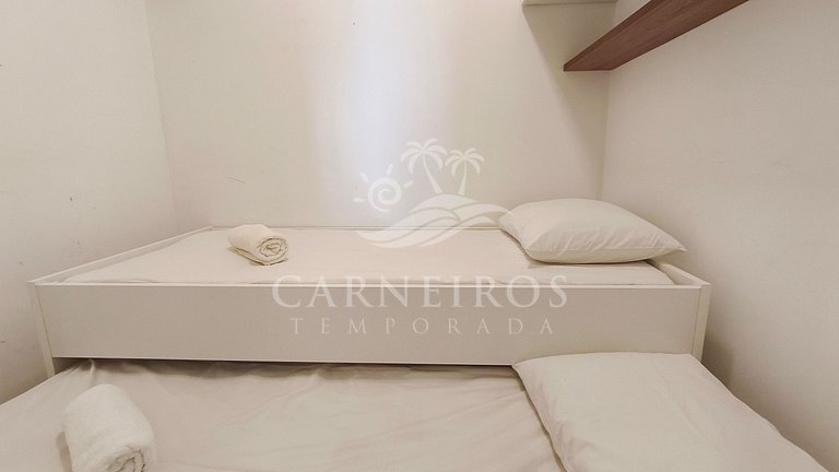 Flat 2 Quartos Vista Piscina - Eco Resort (A02 T2)