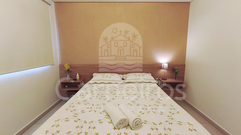 Flat 2 Quartos - Carneiros Beach Resort (C03-3)