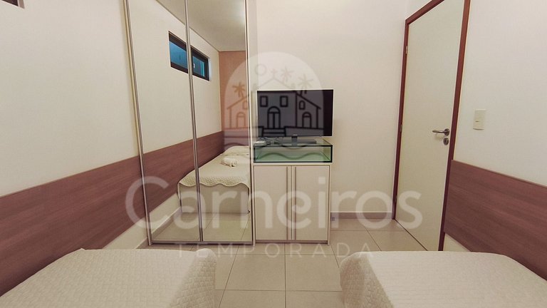 Flat 2 Quartos - Carneiros Beach Resort (C03-3)