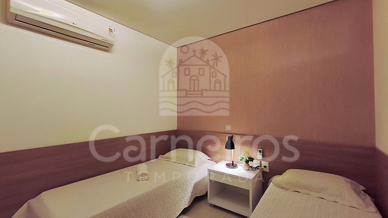 Flat 2 Quartos - Carneiros Beach Resort (C03-3)