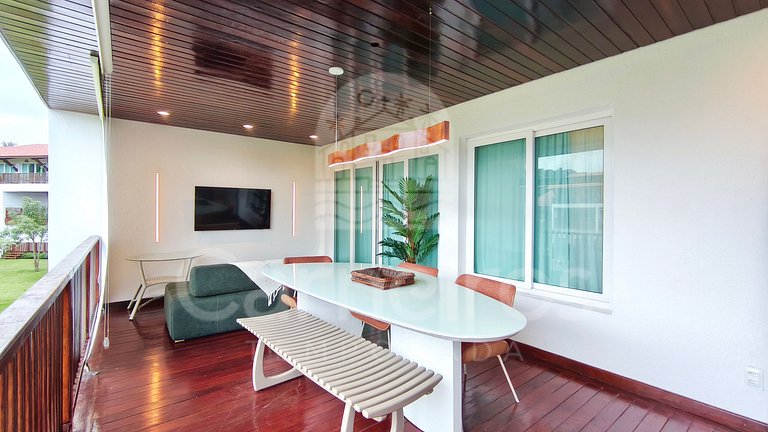 Flat 2 Quartos com Varanda no Meridonal (23 BPP)