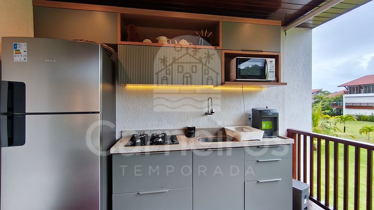 Flat 2 Quartos com Varanda no Meridonal (23 BPP)