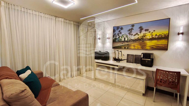 Flat 2 Quartos com Varanda no Meridonal (23 BPP)