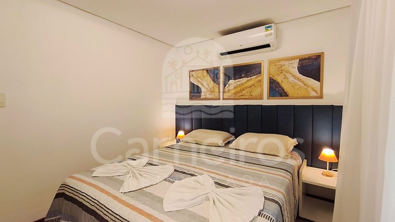 Flat 2 Quartos com Varanda no Meridonal (23 BPP)